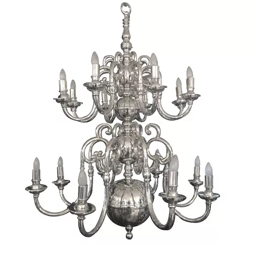 Decoration Chandelier 126x126x162cm W/Black Shade