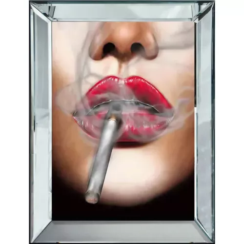 Red Lips with 60x80x4.5cm