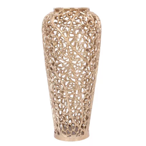 Vase Esperanza gold-colored 23x15x54cm