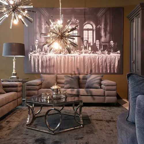 Payaa Ceiling lamp Tori 45x45x42cm Smoked glass (115300)