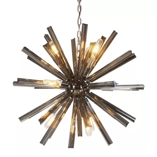 Ceiling lamp Tori 45x45x42cm Smoked glass