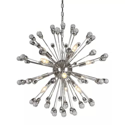 Ceiling lamp 50x50x60cm Acrylic Ball Silver