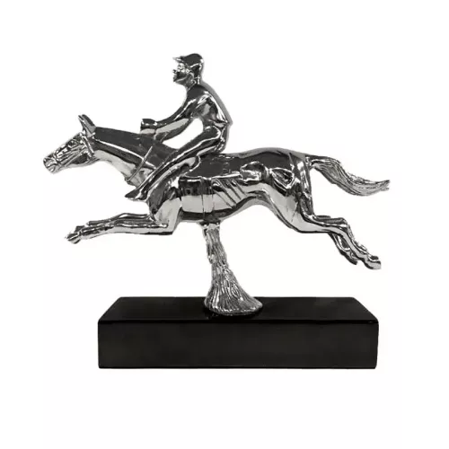Sculpture The Horse Rider 39x13x33cm