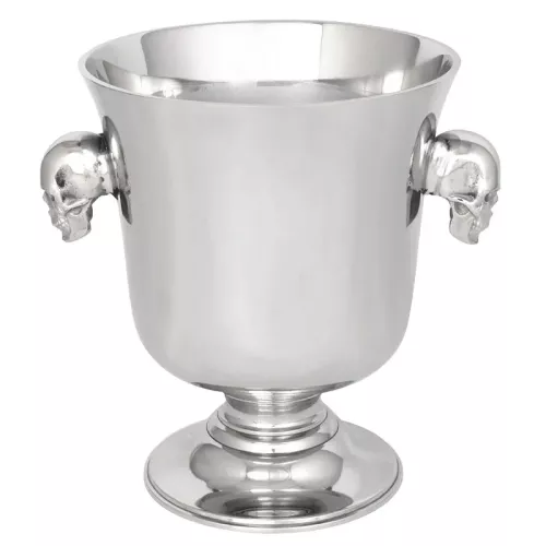 Champagne bucket 23x23x27cm Skull