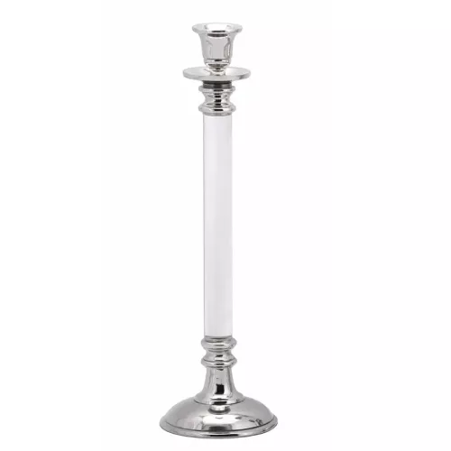 Payaa Candlestick Marsala 11x11x31cm Large white silver (111608)