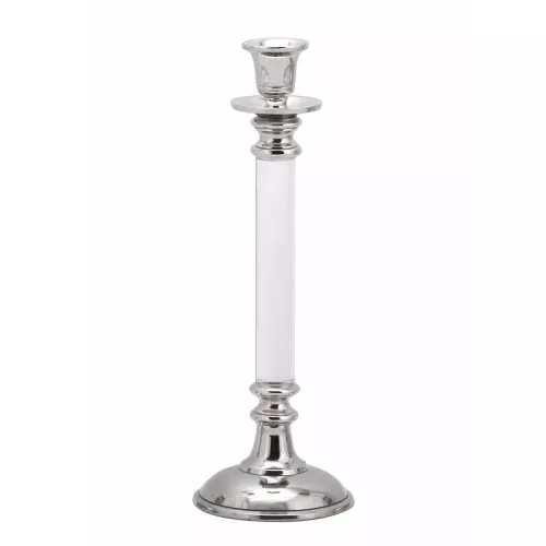 Payaa Candlestick Marsala 11x11x27cm Medium white silver (111609)