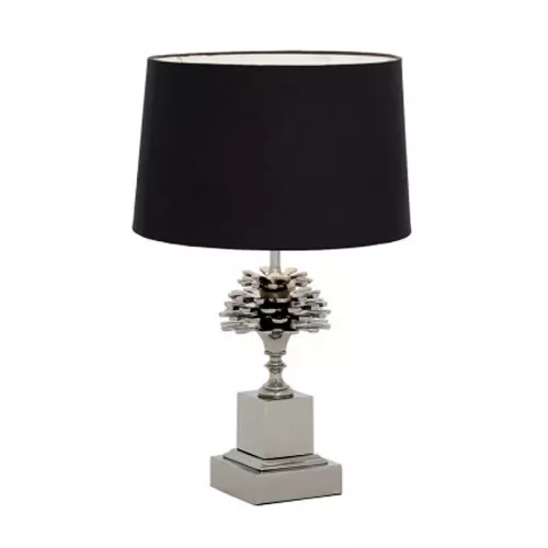 Table lamp 17x17x61cm Incl. Gray hood