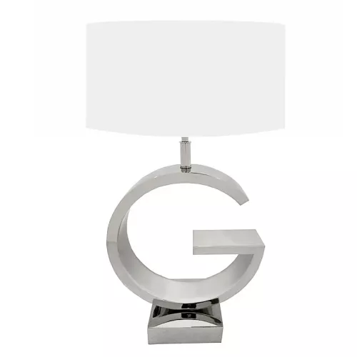 Table lamp 18x18x56cm Incl. white hood