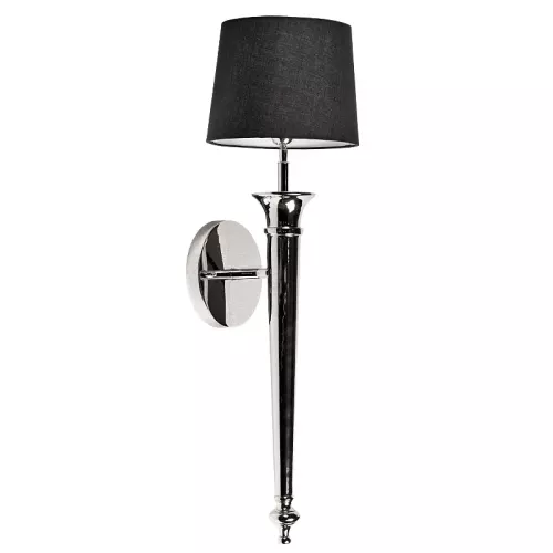 Wall lamp 18x18x77cm Incl. black hood