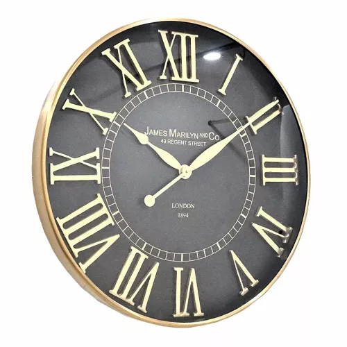 Wall clock Samira gold 61x5x61cm