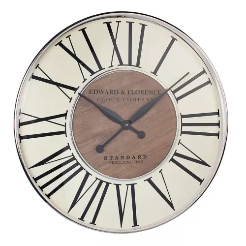 Wall Clock 62x6x62cm (Wood Laminate)