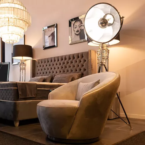 Payaa Floor lamp Montezuma black silver Studio (112525)