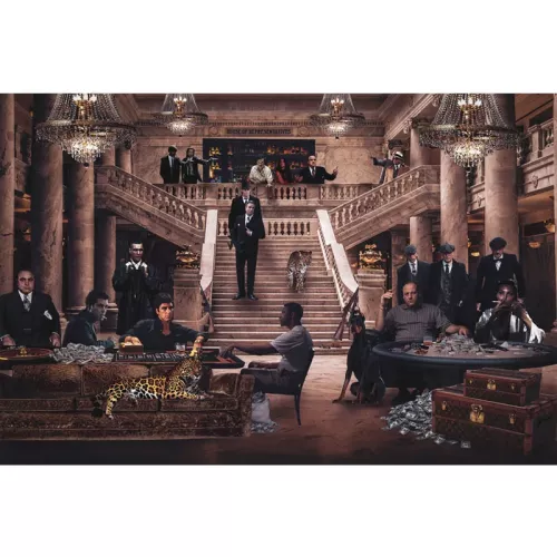 Gangsters Paradise 180x120x2cm