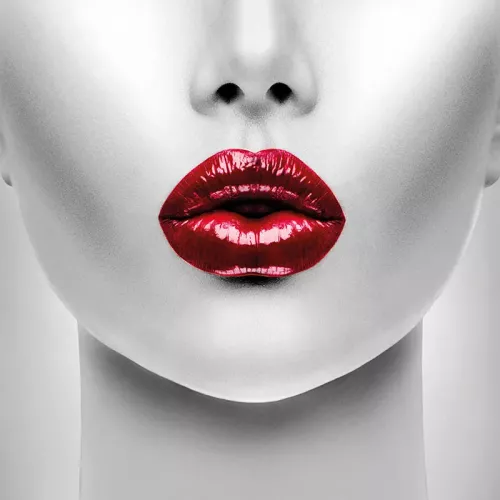 Red Lips 120x120x2cm