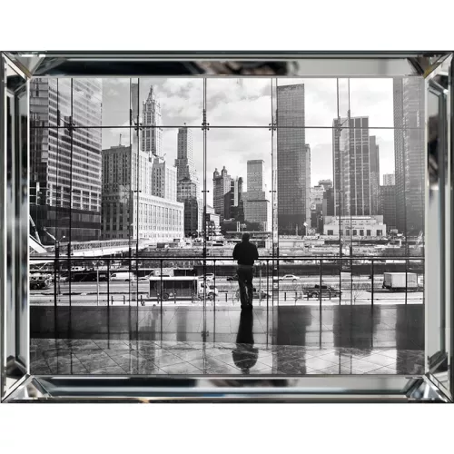 Looking At Ground Zero 60x80x4.5cm