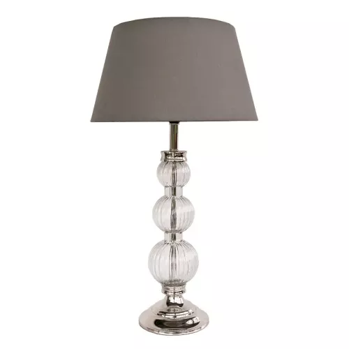 3 Ball Glass Lamp 16x16x44.5cm Excl. Cap