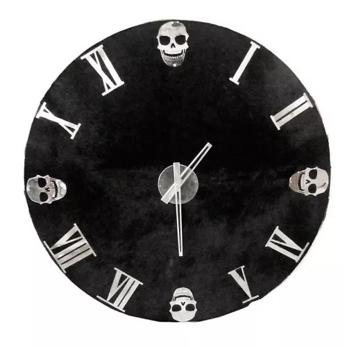 Clock Skull 79x79x6cm