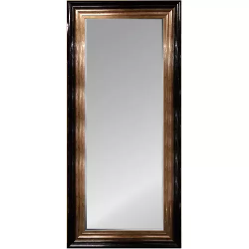 Mirror 86x186x5cm Frame Black/Champagne
