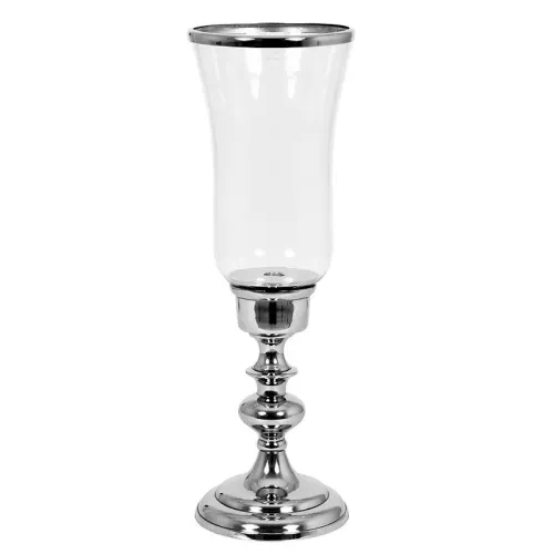 Lantern Fernando 17x17x54cm silver