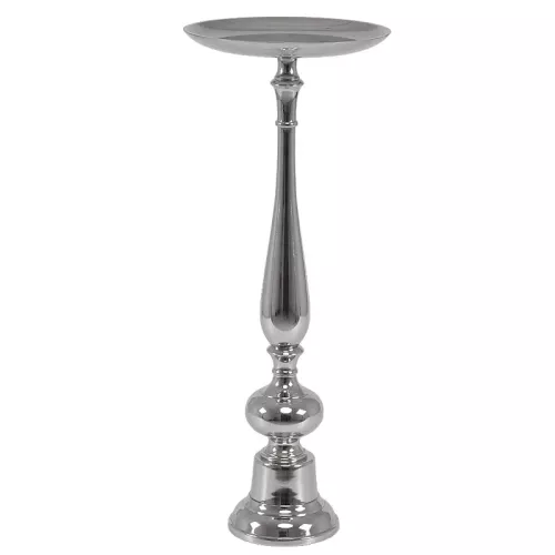 Candlestick Campana 23x23x59cm Large silver