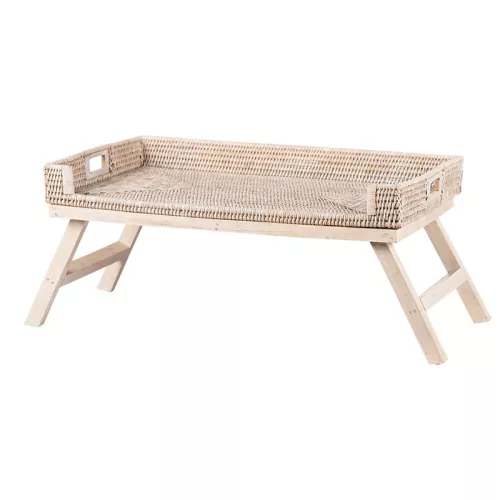 Breakfast in bed Tray Harmoni with Collapsible Wooden Legs 65x40x40cm