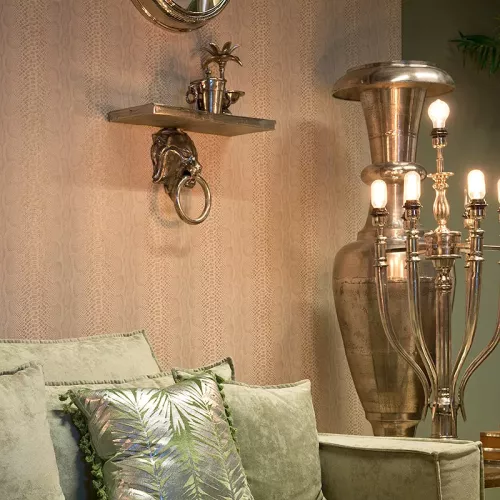 Payaa Shelf lion's head 59x20x35cm (109666)