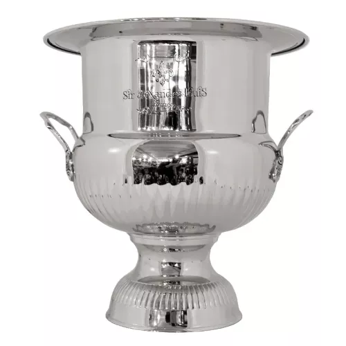 Wine cooler 35x35x37cm silver