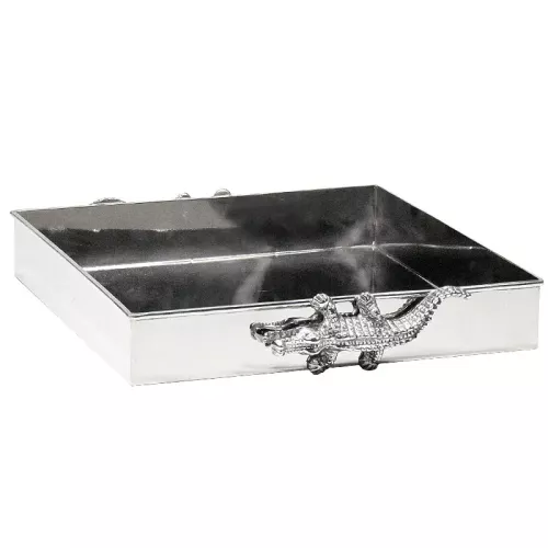 Tray 30x30x6cm Alligator