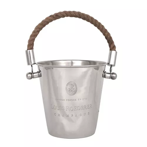 Winecooler 18x18x19cm with rope handle