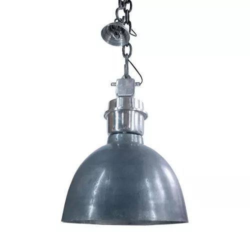 Ceiling lamp 44x44x60cm vintage gray silver