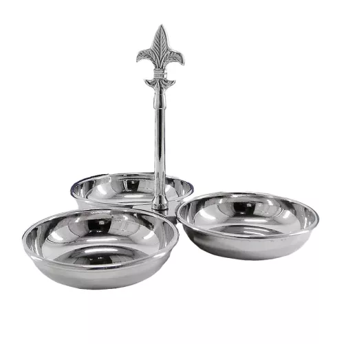 Nut Dish 22x21x16cm Lily 3 Way