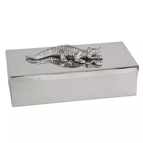 Box 30x15x9cm with lid Aligator